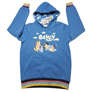 Bluey And Friends Cloud Kids Disney Character Hoodie Size Youth Medium NWT - Picture 1 of 7