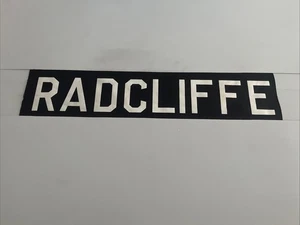 RADCLIFFE - Swinton 26.8 1980s Manchester Destination Bus Blind 29” Gift - Picture 1 of 12
