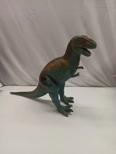 Juguete Tyrannosaurus Rex 13 pulgadas de alto 23 pulgadas de largo 7 pulgadas de ancho año 2000 - Imagen 1 de 10