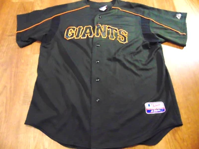 VINTAGE MAJESTIC AUTHENTIC MLB SAN FRANCISCO GIANTS SPRING TRAINING JERSEY XL - Imagem 1 de 4