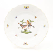 Herend Rothschild Bird Large Plate 26Cm Dinner So1029 Used