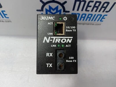 N-TRON 302MC-ST Multimode Media Converter Volts 10-30V Amps 0.5A - Image 1 of 4