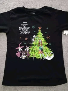 Kids The Nightmare Before Christmas T Shirts Size XL 14/16 New Black - Picture 1 of 2