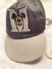Mickey Mouse BlackHat Zippered Pouch Keychain Coin Purse  Disney Company Vintage