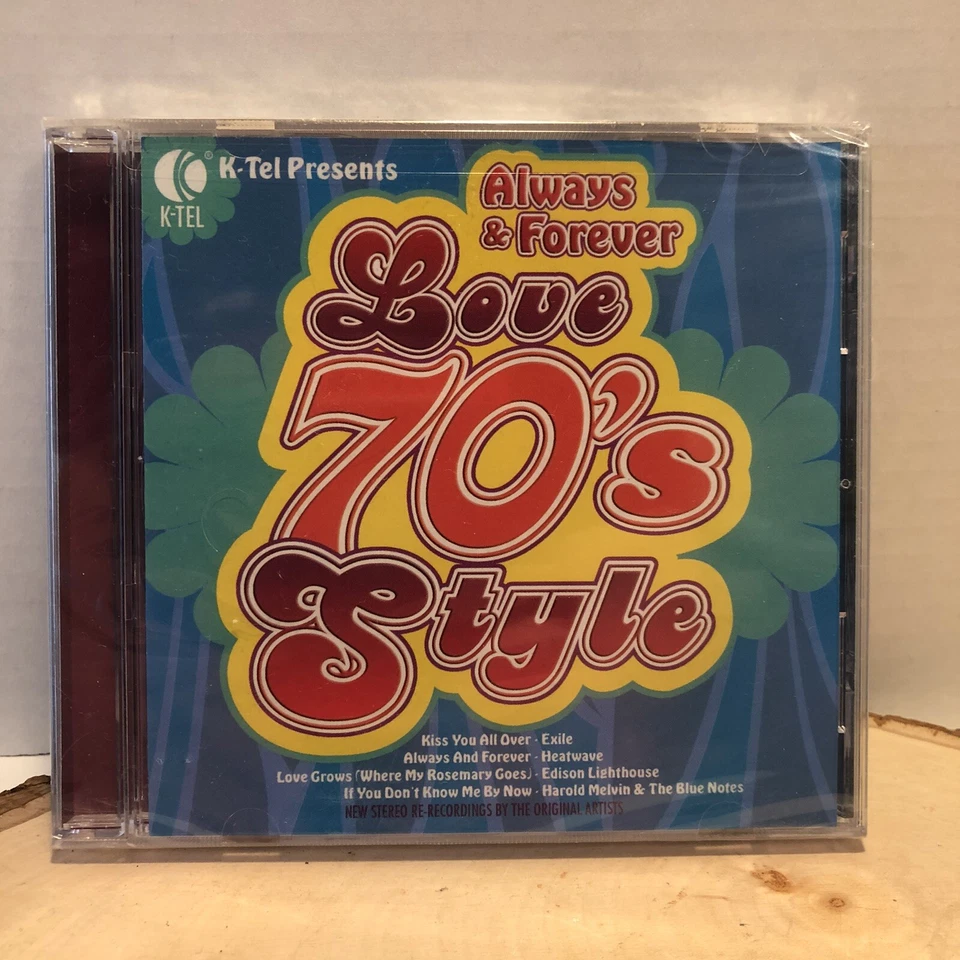 K-Tel Always & Forever Love 70's Style CD 2006 New Sealed - Image 1 of 3
