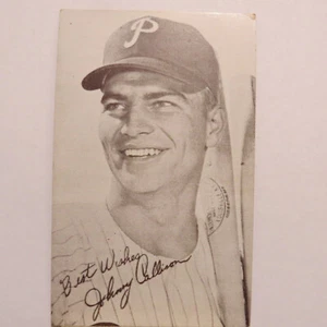 Johnny Callison Philadelphia Phillies 1960's Post Card JCPP - Picture 1 of 2