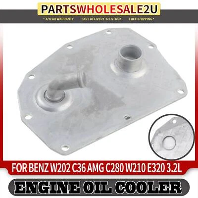 Enfriador de aceite de motor para Mercedes-Benz W202 C280 W124/W210 E320 1994-1997 2,8 L 3,2 L Foto 1 de 4
