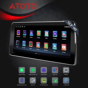 12.3" ATOTO CarPlay for BMW 3 Series NBT (13-17)Android GPS 4G LTE ChatGPT AI - Picture 1 of 9