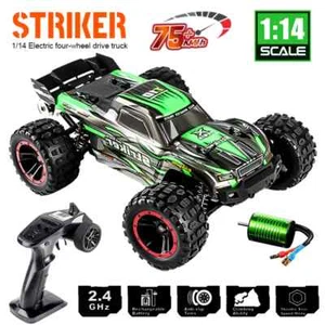 1:14 Brushless Monster Truck 4WD Coche de Carreras RC de Alta Velocidad 75 km/h - Imagen 1 de 16