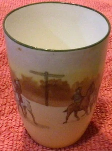 Royal Doulton John Peel Fox Hunt Series Ware Small Tumbler Cup Hats Off - Picture 1 of 9