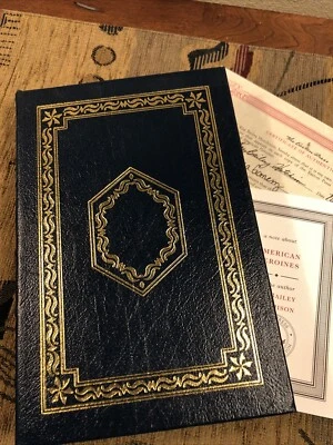 Kay Bailey Hutchison SIGNED American Heroines ~ 1ST ED Easton Press #1214/1540 - Image 1 of 4