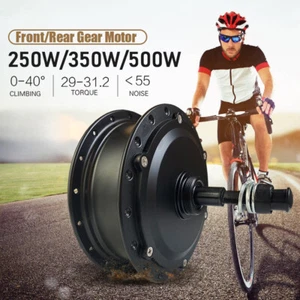 36V 48V 250W 350W 500W MTB E-bicycle Front Rear Hub Motor Wheel Conversion Kit - Picture 1 of 21