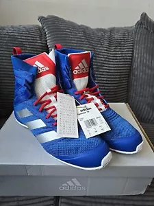 Adidas Speedex 18 Herren Boxen Gym Training Workout Kampf Stiefel Blau UK 7,5 - Bild 1 von 13