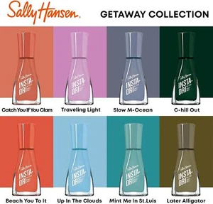 Sally Hansen Nail Polish / Nail Varnish Insta Dry fast quick dry - Select shade - Picture 1 of 66