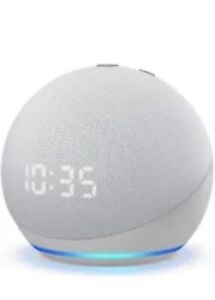 Echo Dot (4th Gen) | Smart speaker with clock and Alexa | Sandstone