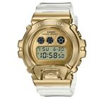 Casio G-Shock Unisex GM-6900SG-9ER Gold Tone Clear Strap Watch