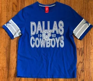 Dallas Cowboys 1960 Retro Nike Tee T-Shirt Mens XL Stitched Nike Logo on Back - Picture 1 of 2