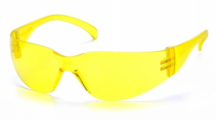 Pyramex Intruder Clear Yellow Amber Lens Safety Glasses Z87 S4130S