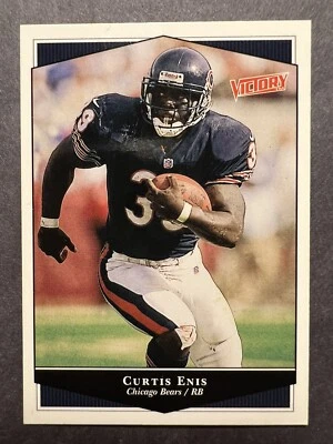 1999 Upper Deck Victory Curtis Enis Chicago Bears Card #48 - Image 1 of 2