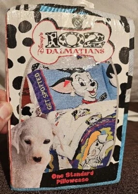 Funda de almohada estándar individual sellada vintage Disney 102 Dálmatas Foto 1 de 4