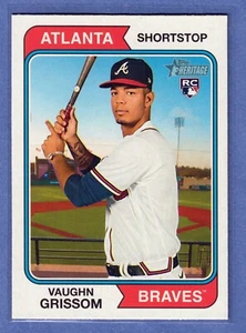 2023 Topps Heritage Vaughn Grissom Rookie Card #97 Braves RC QTY - Picture 1 of 2