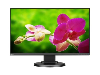 NEC MultiSync E242N-BK 24" IPS LED Monitor Full HD 1080p DisplayPort VGA - Image 1 of 4