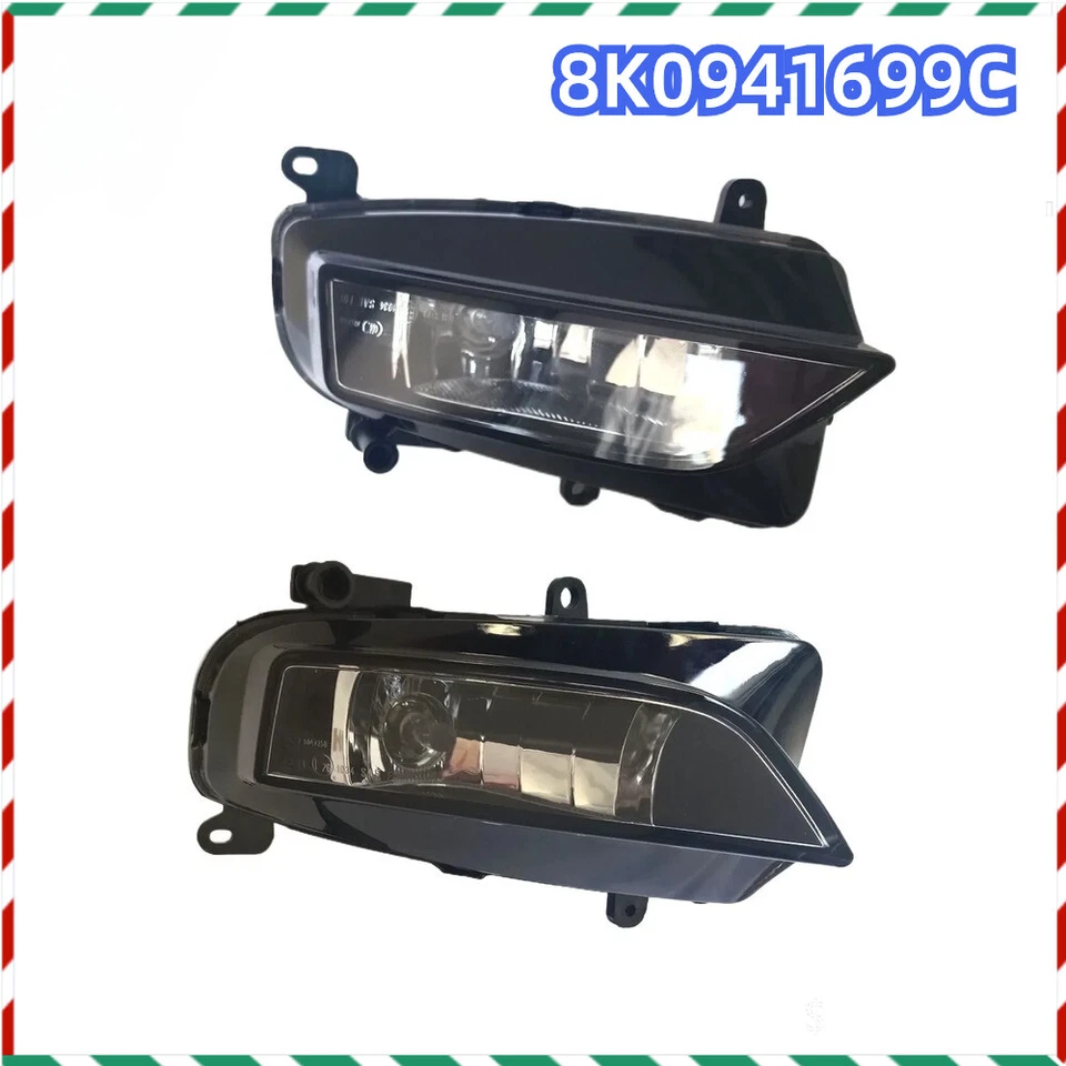 Conjunto de par de faros antiniebla halógenos para parachoques delantero AUDI A4 S4 A5 S5 8K0941699/700C Foto 1 de 1
