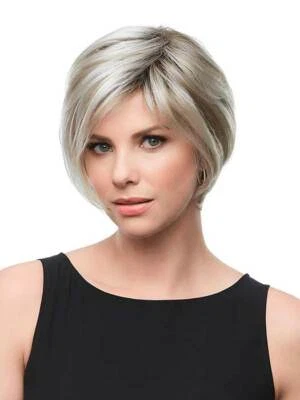 Gabrielle Petite Wig by Jon Renau, All Colors, Straight Short Hand Tied Wig - Image 1 of 4