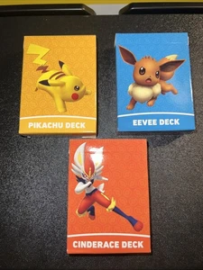 NUEVO Paquete - Pokemon Battle Academy 2022 Pikachu Cinderace And Eevee Deck V - Imagen 1 de 2