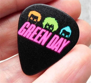 Green Day Guitar Pick Lapel Pin or Tie Tack - Picture 1 of 6