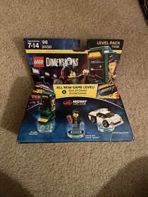 Lego Dimensions Level Pack 71235 Midway Arcade Factory Sealed *RETIRED* READ