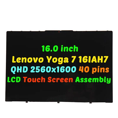 DLLCD 16" for Lenovo Yoga 7 16IAH7 LED LCD Touch Screen Assembly 5D10S39808 5D10S39809