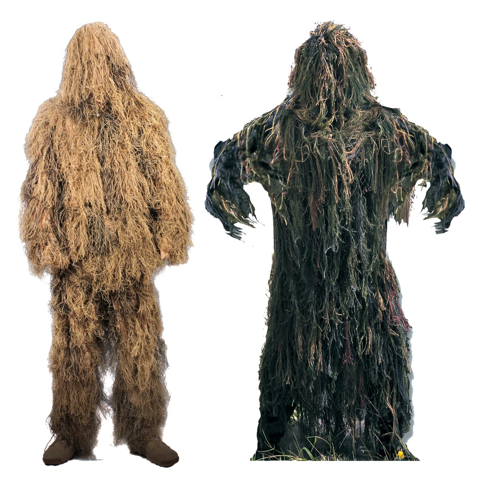 Lightweight Ghillie Complete Suit Hunting Paintball Camo Jacket & Pants Set - Image 1 of 1