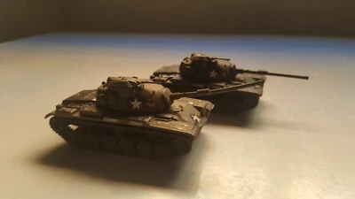   Roco minitanks .US/NATO M60a1/a2  da collezione verniciato doppia torretta. - Immagine 1 di 4