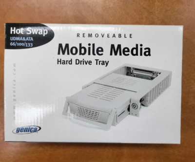 HOT SWAP GN-210 REMOVABLE MOBILE MEDIA HARD DRIVE TRAY UDMS&ATA 66/100/133 NEW - Image 1 of 4