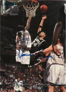 1995 clásico baloncesto novatos edición autógrafo Donnie Boyce automático Colorado - Imagen 1 de 2