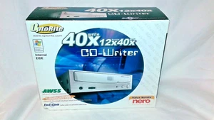 VINTAGE OPTORITE BEIGE IDE CD-WRITER 40X(WRITE) 12X (REWRITE) 40X(READ) NOS - Bild 1 von 6