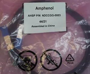 Amphenol AHSP NDCCGG-0003 SFP28 28AWG, Passive, 3M, Copper Cable - Picture 1 of 4
