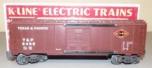 K-Line Trains Texas & Pacific clásico vagón de caja artículo #K-6498 - Imagen 1 de 4