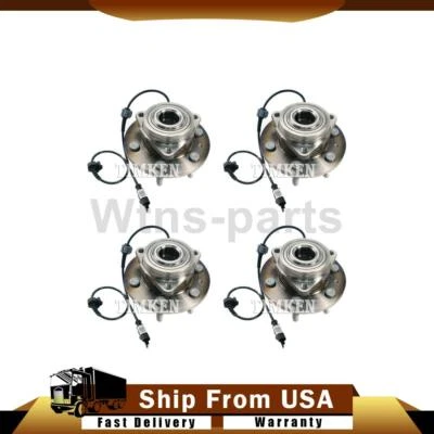 Conjunto de cojinete y buje de rueda delantera trasera Timken para GMC Sierra 1500 2008 2009 Foto 1 de 4