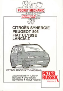 Manual Citroen Synergie Peugeot 806 Fiat Ulysse Lancia Z Petrol Workshop Repair - Picture 1 of 5
