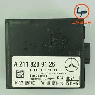 Модуль противоугонной сигнализации R230 R171 W215 W220 Mercedes 00-11 SLK S-класса K310 - Изображение 1 из 4