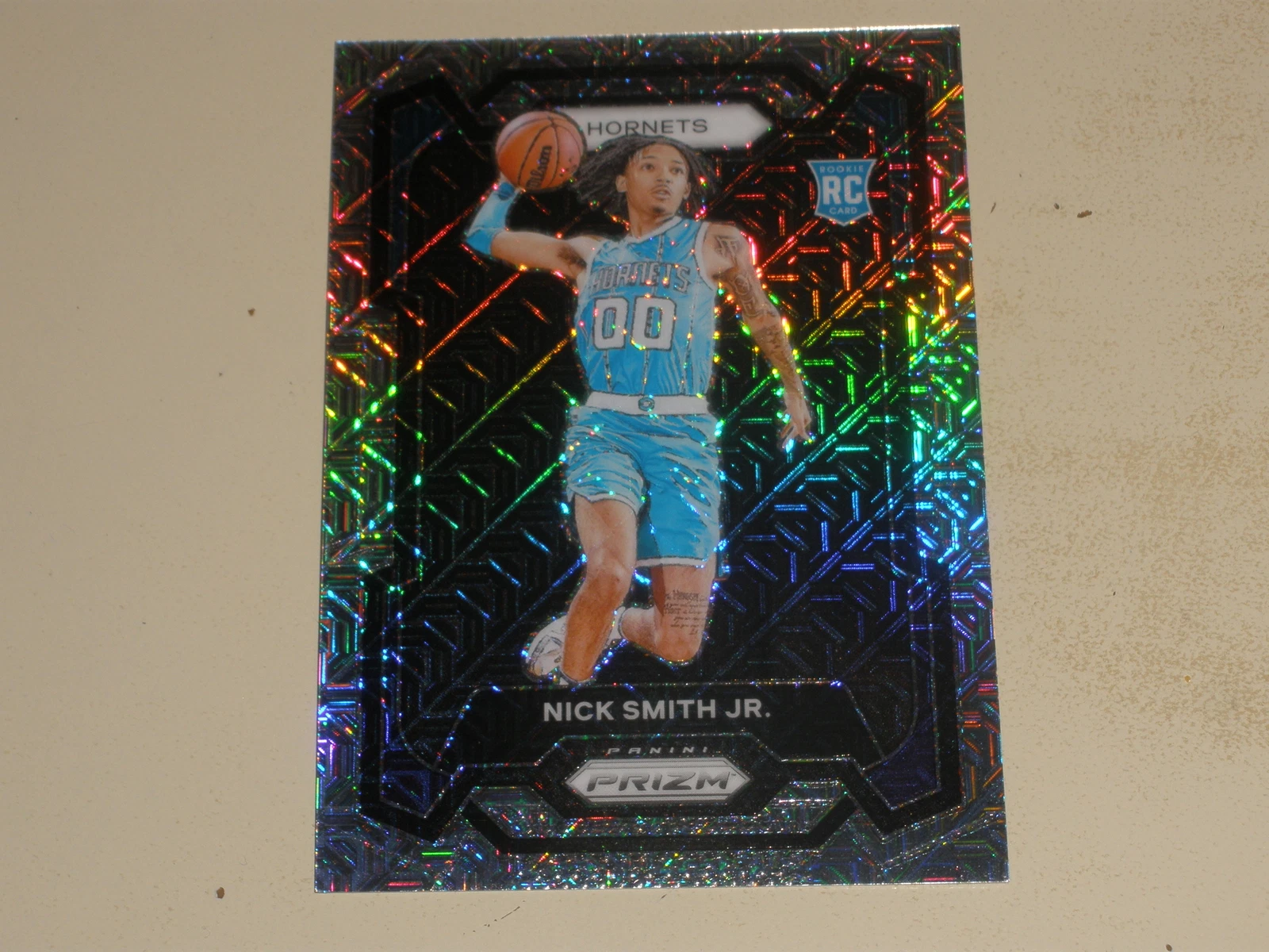 2023-24 Panini Prizm Mojo Prizm #135 Nick Smith Jr 11/25 Rookie RC