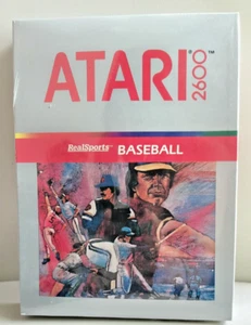 Real sports Baseball- Atari 2600/7800 Game Cart NEW Old Stock CX2640 - Picture 1 of 5
