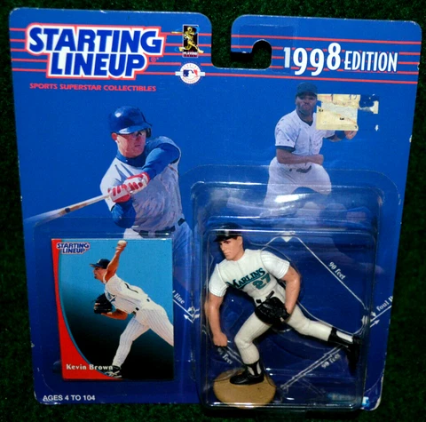 Florida Marlins Kevin Brown 1998 MLB Kenner Starting Lineup Baseball Figure Cover