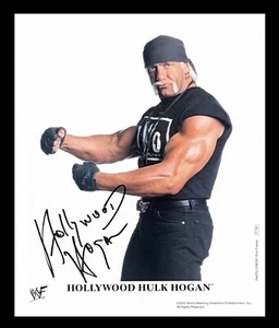 FOTO PROMOCIONAL 8X10 FIRMADA A MANO WWE NWO HULK HOGAN P-748 CON PRUEBA Y CERTIFICADO DE AUTENTICIDAD HOGAN - Imagen 1 de 3