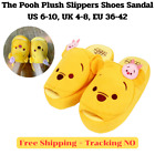 AUTHENTIC Disney Cutie The Pooh Slippers Shoes Sandal US 6-10, UK 4-8, EU 36-42