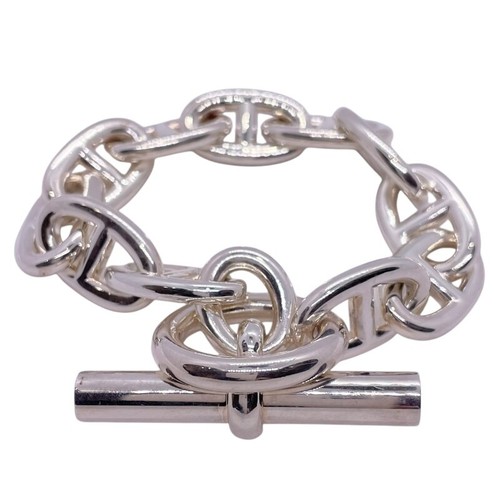 HERMÈS Bracciale HERMES Chaine Dark TGM SV P0027328