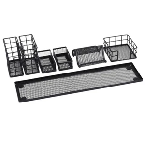 Multifunctional Pen Holder Set Storage Organiser Pencil for Desk Office - Picture 1 of 12