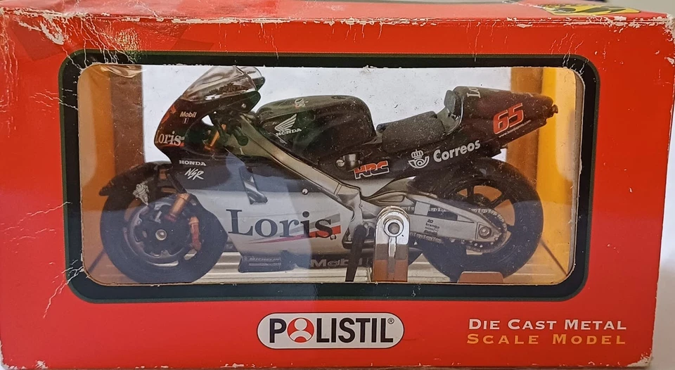 Polistil  Moto Honda Pons NSR 500. Mint boxed. Scala 1/18 - Immagine 1 di 1